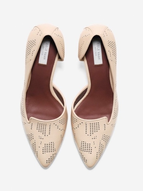 Cole Haan Shoes - Cole Haan Neala Pointed Toe Pump in Light Beige 2 inch heels